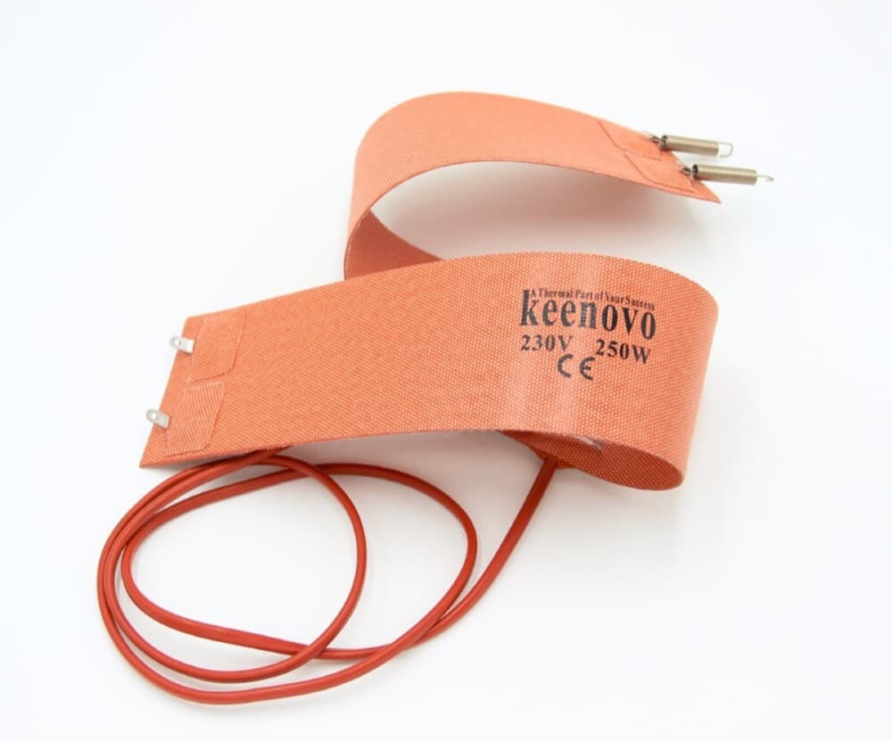 Esnek silikon ısıtıcı ped (230V 250W)