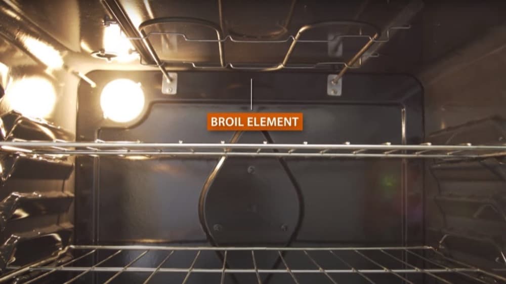 Fırın içine monteli ısıtma rezistansı (broil element)